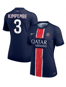 Paris Saint-Germain Presnel Kimpembe #3 Replika Hemmakläder Dam 2024-25 Kortärmad